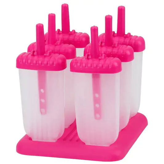 DIY Reusable Popsicle Molds - 6Pcs