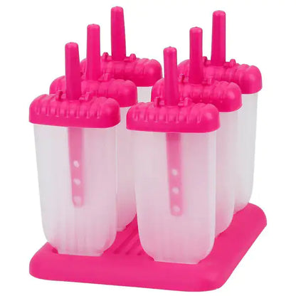 DIY Reusable Popsicle Molds - 6Pcs