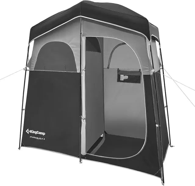 Oversized Portable Camping Shower Privacy Tent with Floor