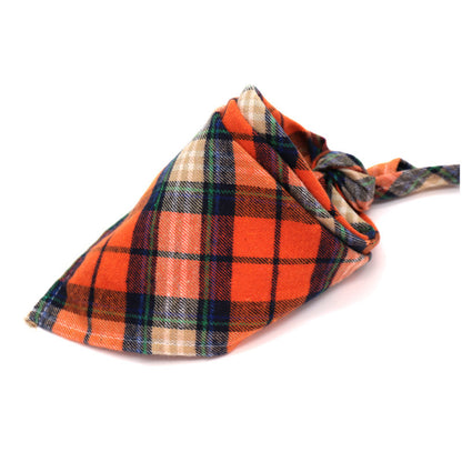 Scottish Plaid Large Baby Bib