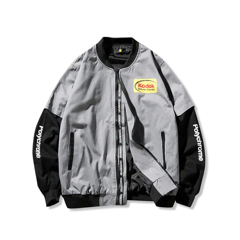 Kodak Letter Baseball Jacket for Men (Casual Wear)