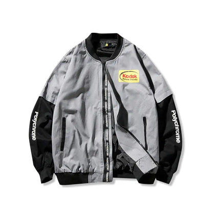 Kodak Letter Baseball Jacket for Men (Casual Wear)