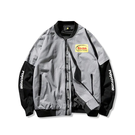 Kodak Letter Baseball Jacket for Men (Casual Wear)