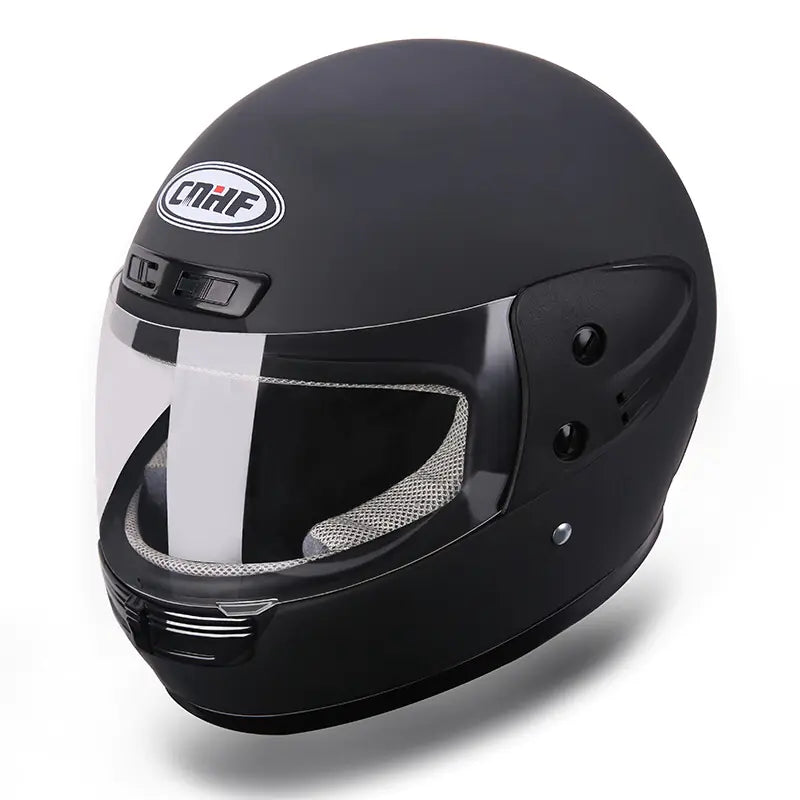 Black Motorcycle Helmet
