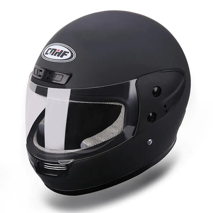 Black Motorcycle Helmet