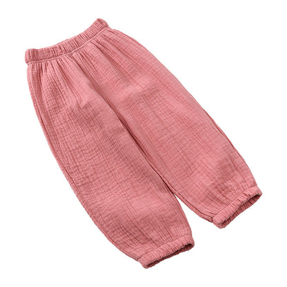 Children's Retro Harem Pants for Boys and Girls