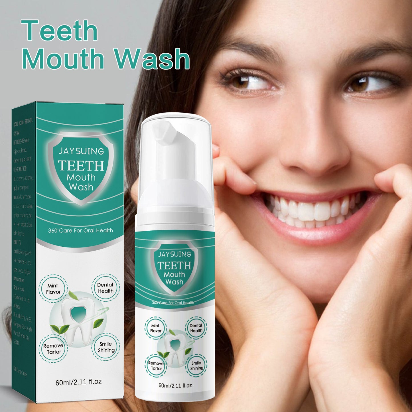 Minty Fresh Foam Tooth Cleanser