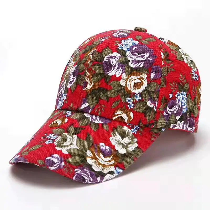 Casual Floral Sun Hat for Women