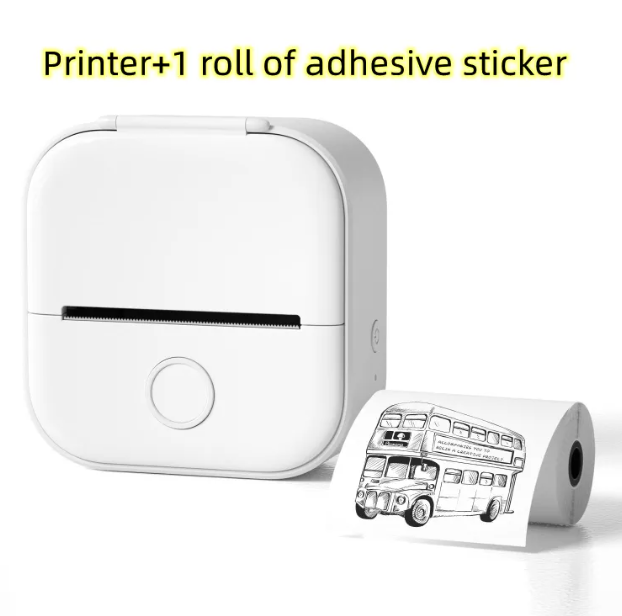 Mini Bluetooth Label & Photo Printer
