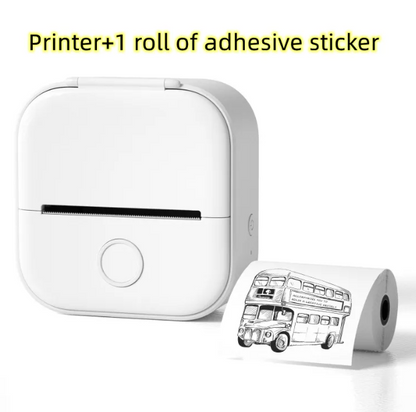 Mini Bluetooth Label & Photo Printer