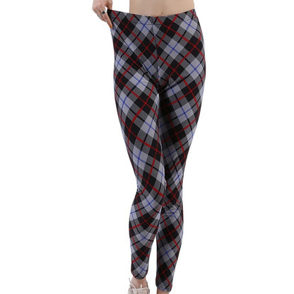 Women's Plaid Leggings Leggings