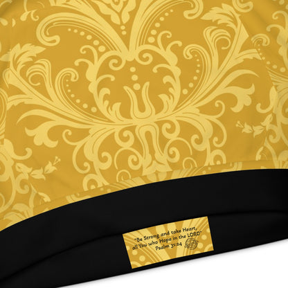 Children's Hoodie – Gold 'HOPE' Psalm 31:24 Kids Sweatshirt