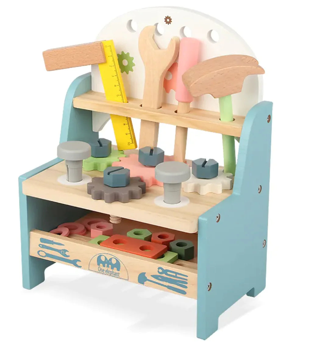 Wooden Kids’ Tool Bench Toy