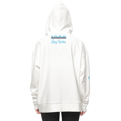 Women’s Original Era "Living Waters" Relaxed Fit Hoodie With Front Patch-Super Heavy 375g