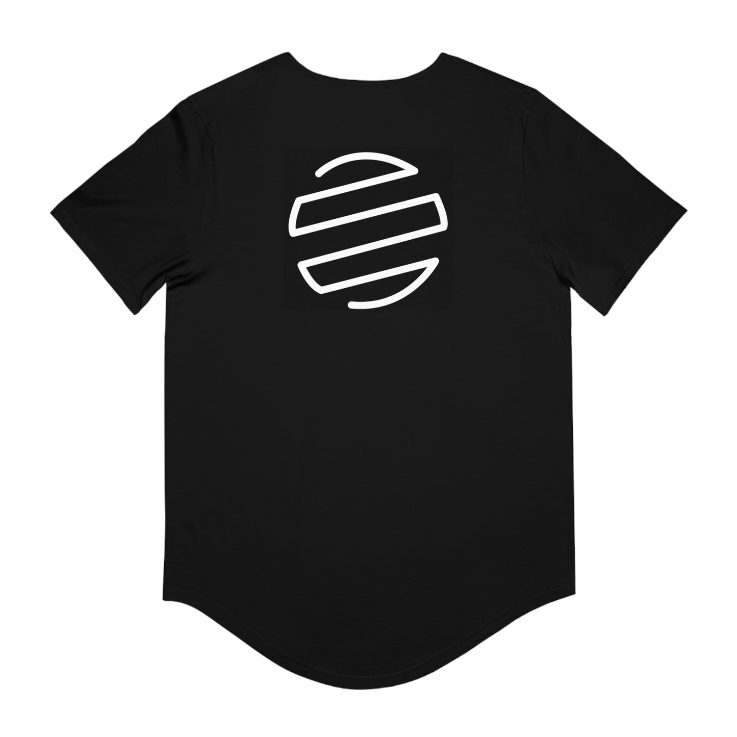 Integrity University Curved-Hem Tee — Modern Collegiate Men’s T‑Shirt
