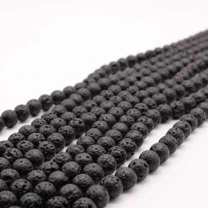 Volcanic Lava Bead Collection for Crafting