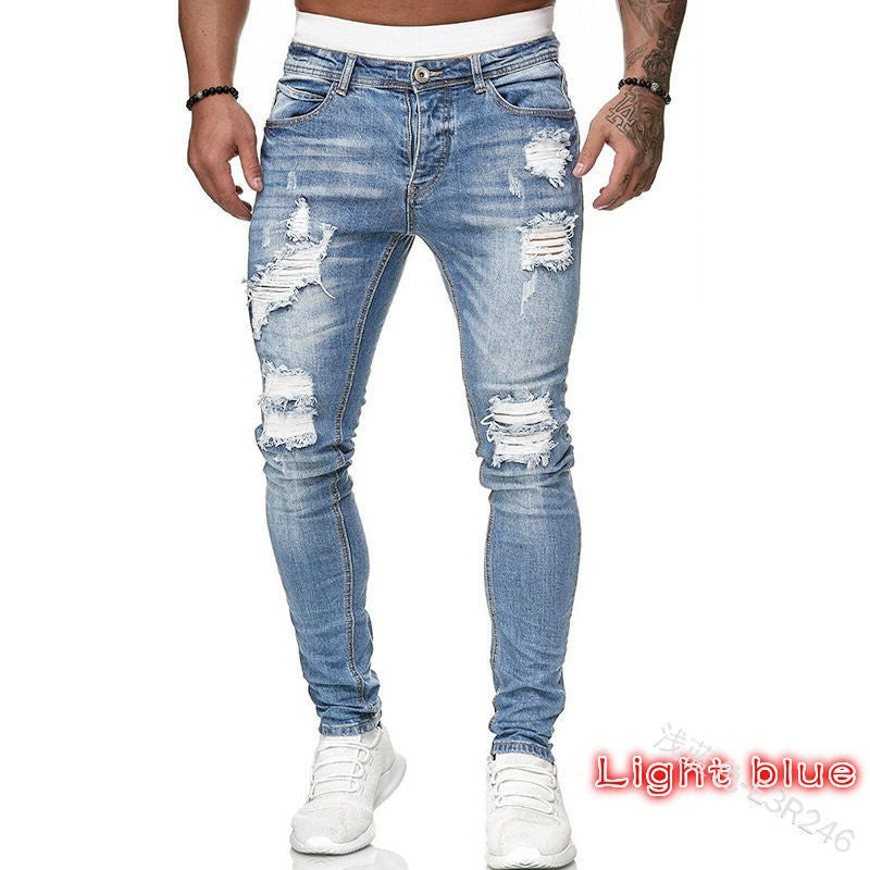 Men's Slim Fit Denim Jeans (Urban Style)