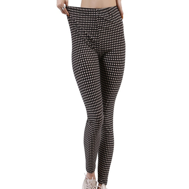 Women's Plaid Leggings Leggings