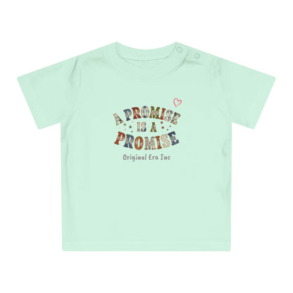 Baby T-Shirt — "A Promise Is A Promise" Vintage Logo Infant Tee