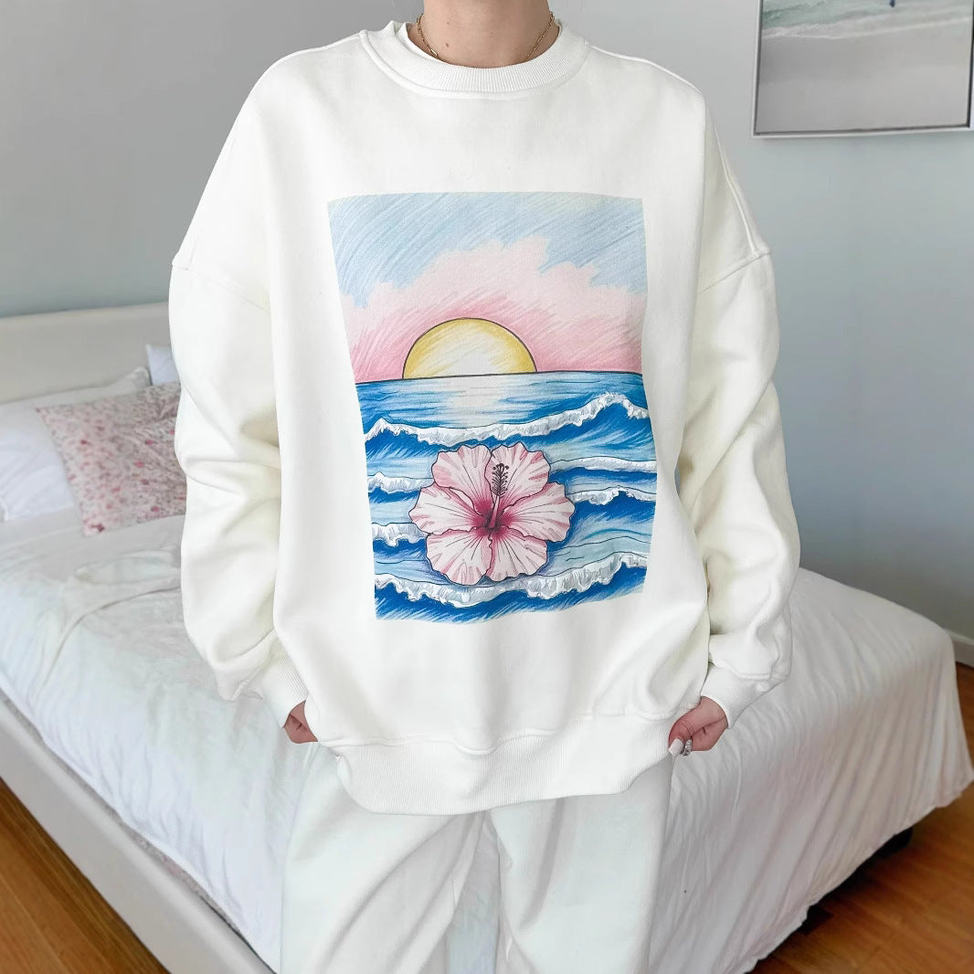 Women's European & American Loose Casual Sweater