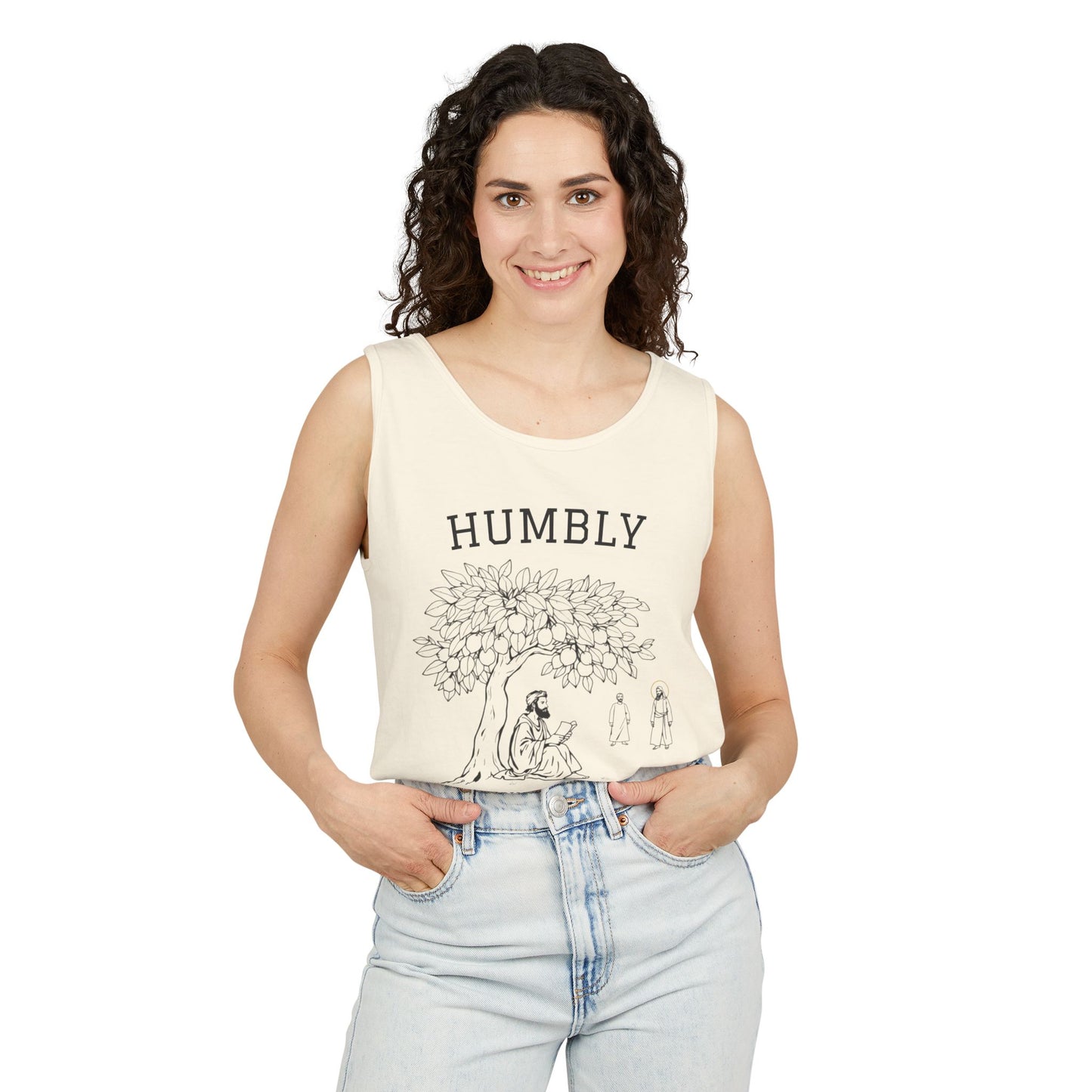 Seen Under A Tree Tank Top — Graphic Tank