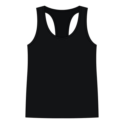Women's Racerback Tank Top — Delicate Butterfly Floral Yoga Tank
