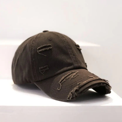 Unisex Vintage Distressed Baseball Cap