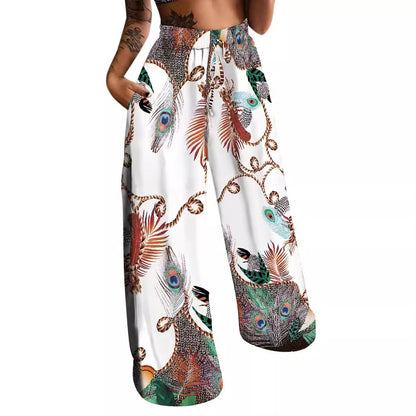 Women's Peacock Harem Pants
