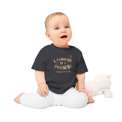 Baby T-Shirt — "A Promise Is A Promise" Vintage Logo Infant Tee