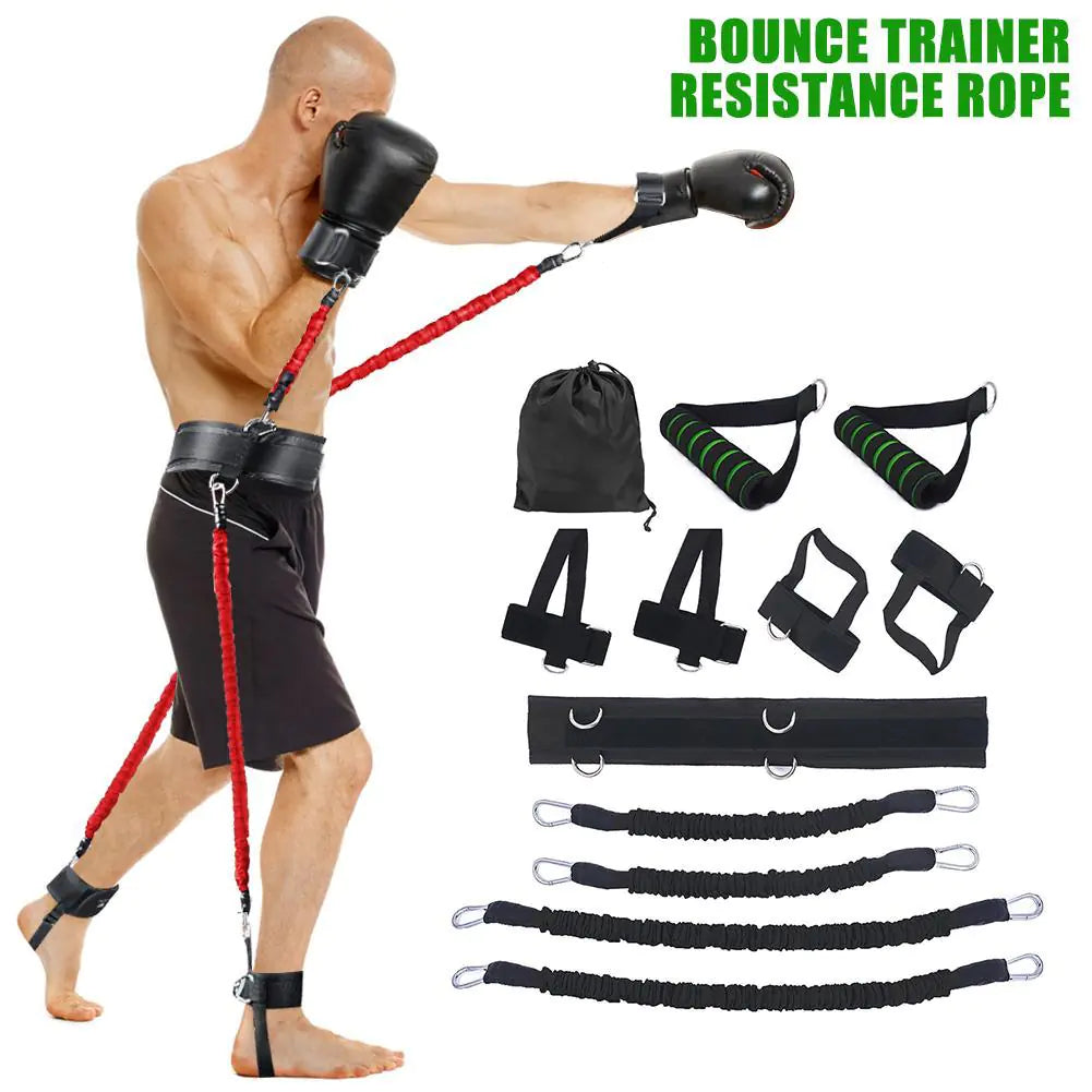 Boxing Arm String Boxing Arm and Leg Jump Training Set with Resistance Bands – The ...