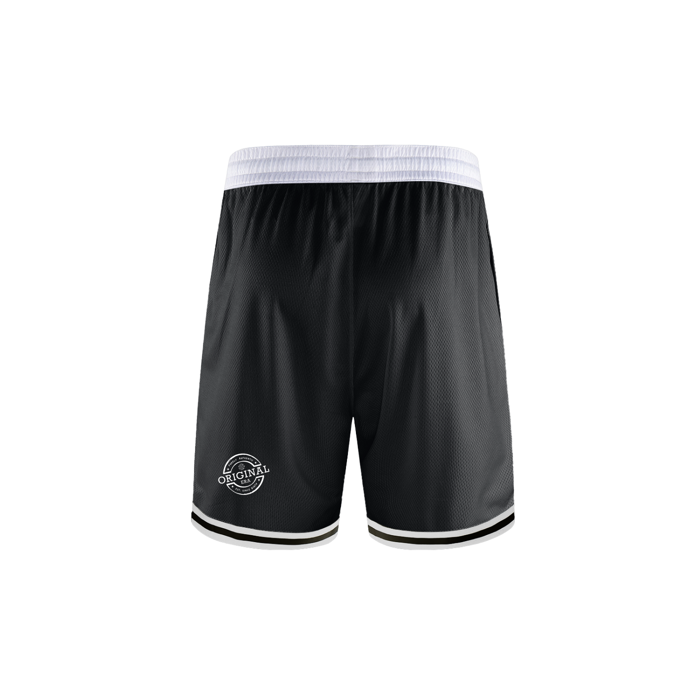 Classic Stripe Trim Basketball Shorts