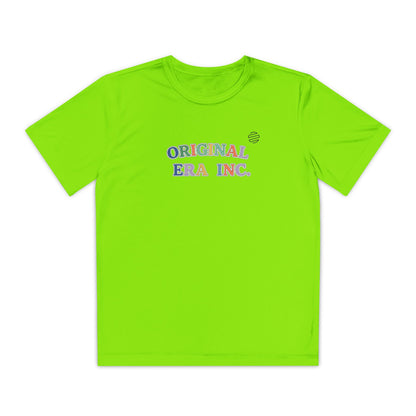 Youth Competitor Tee — "Original Era Inc." Kids' Christian Scripture T-Shirt (Matthew 5:9)