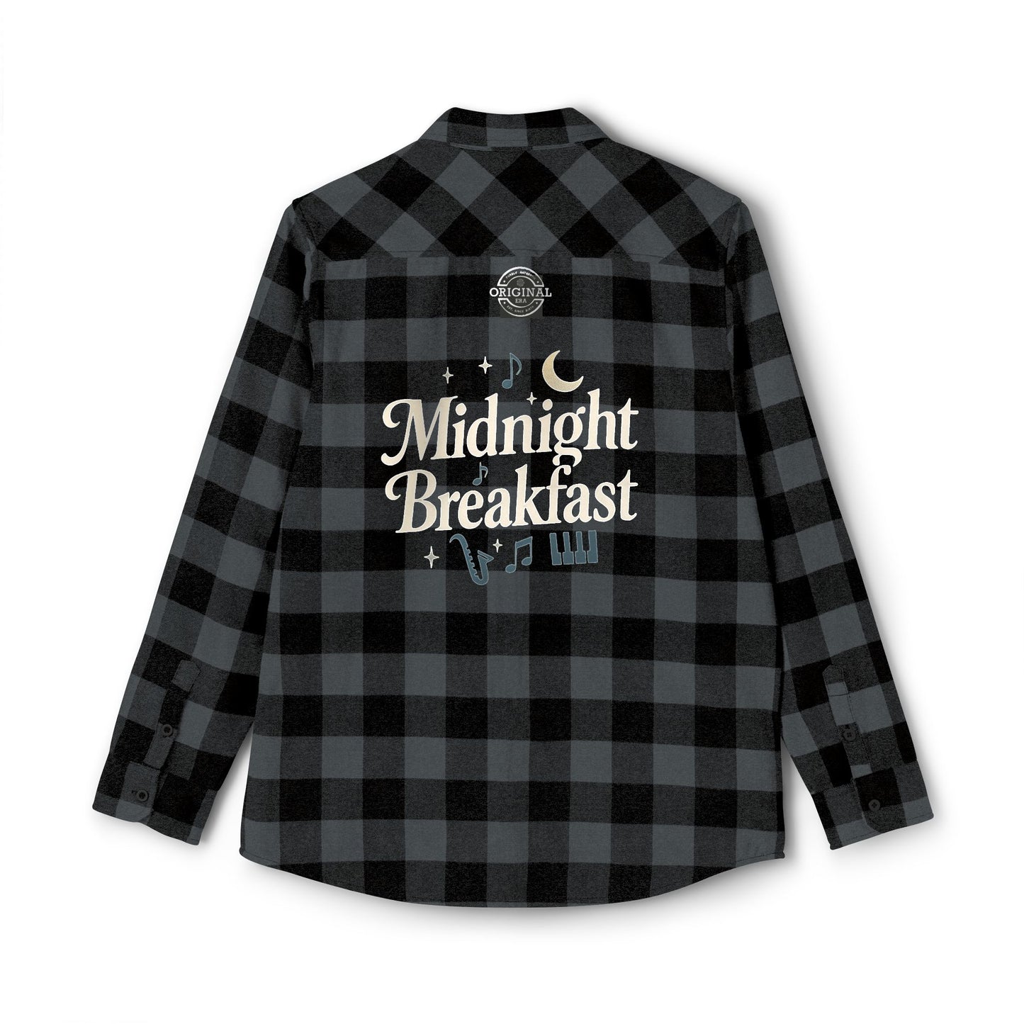 Midnight Breakfast Plaid Flannel Shirt