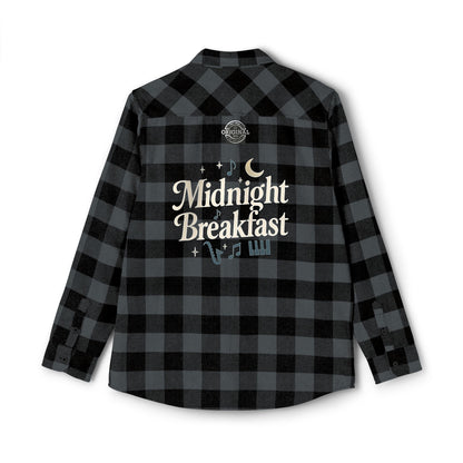 Midnight Breakfast Plaid Flannel Shirt