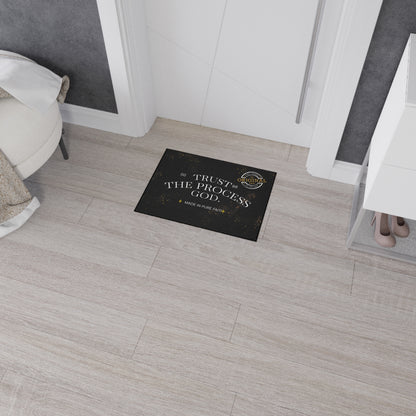 Heavy Duty Floor Mat with Inspirational Design - Trust the Process, Non-Slip Area Rug, Motivational Home Decor, Faith-Based Welcome [...]