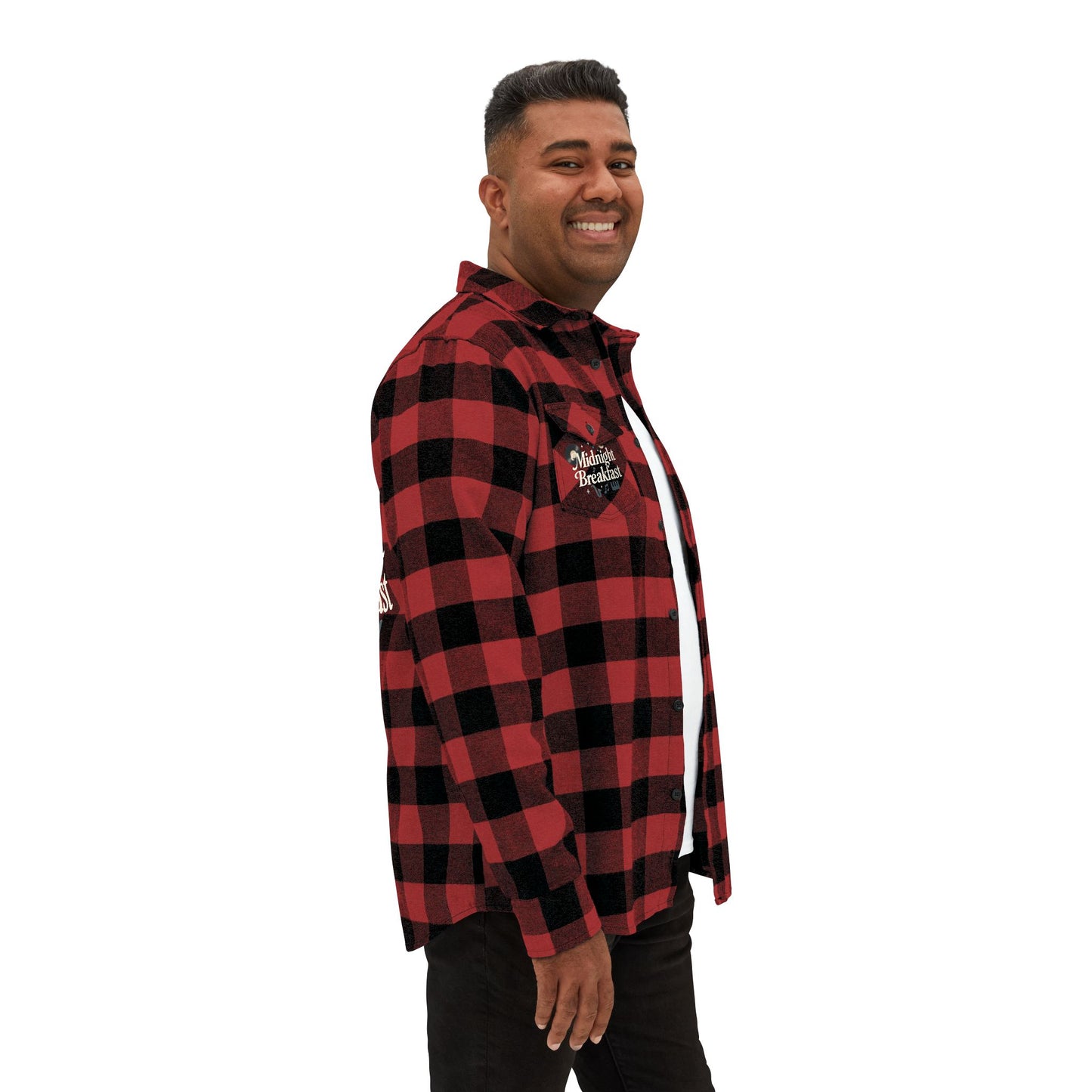 Midnight Breakfast Plaid Flannel Shirt