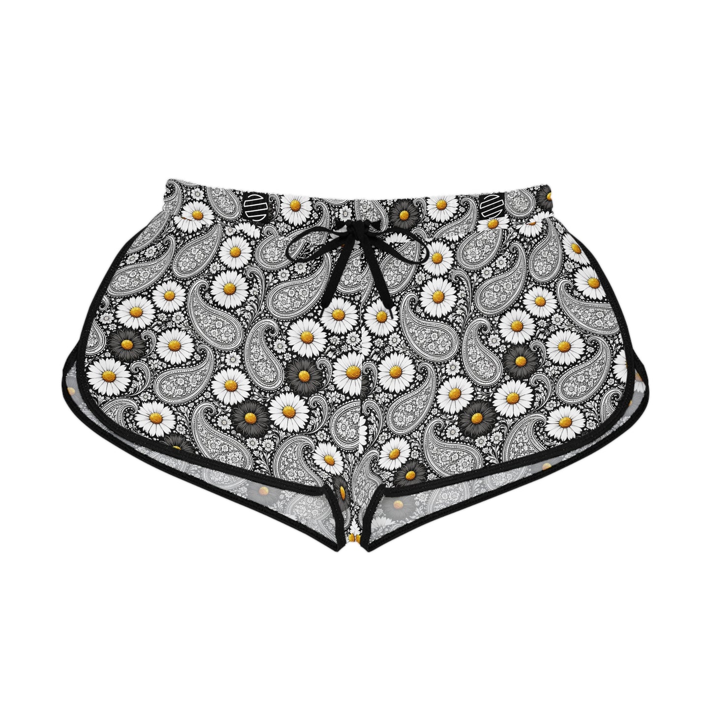 Women's Relaxed Shorts — Floral Boho Lounge & Summer Beachwear