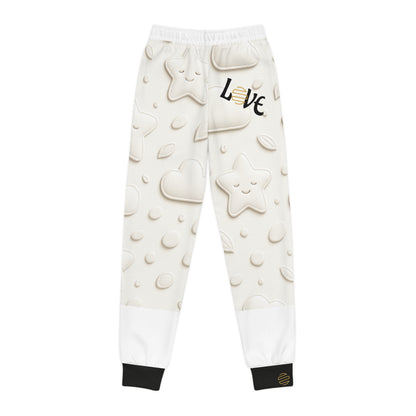 Cute Love-Themed Youth Joggers