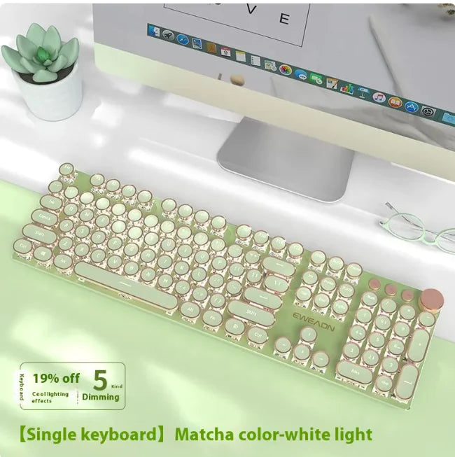 Dual-Mode E-Sports Mechanical Keyboard