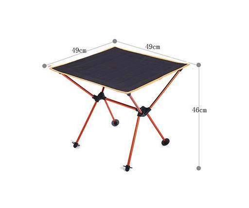 Compact Adventure Table in Oxford & Aluminum