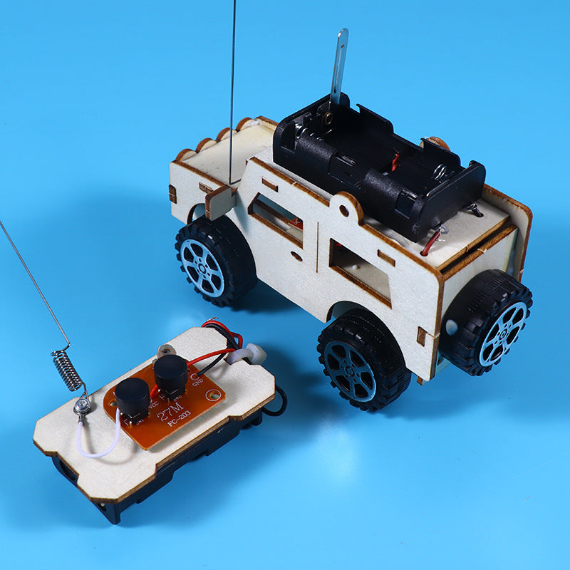 DIY Wireless Remote Control Jeep for Kids Education