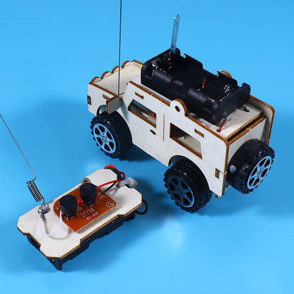 DIY Wireless Remote Control Jeep for Kids Education