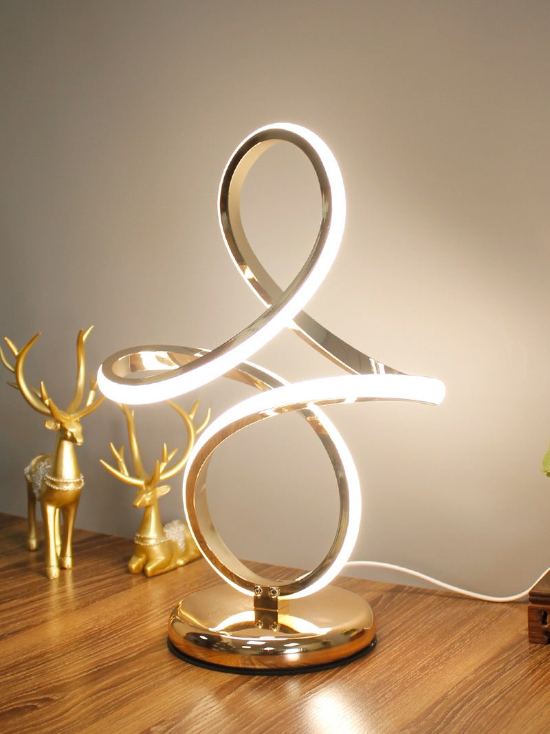 Nordic Luxe Remote Table Lamp