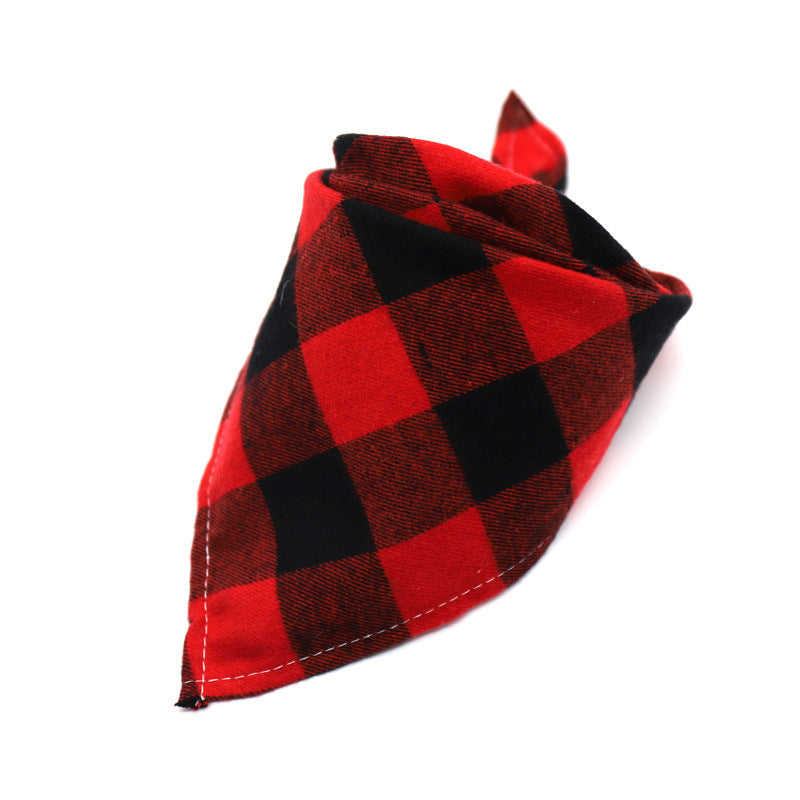 Scottish Plaid Large Baby Bib