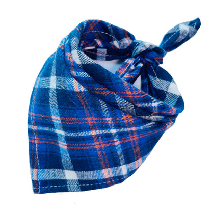 Scottish Plaid Large Baby Bib
