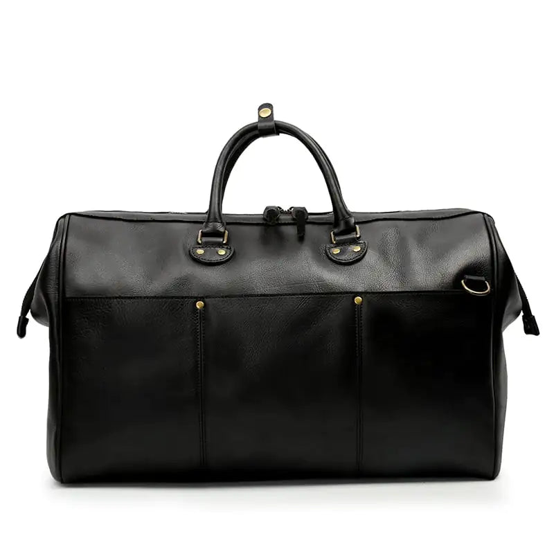 Genuine Leather Large Capacity Travel Handbag