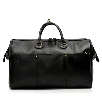 Genuine Leather Large Capacity Travel Handbag