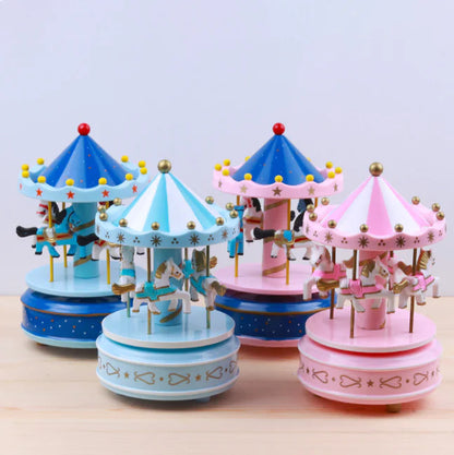 Classic Carousel Music Box