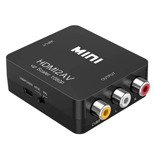 RCA to HDMI 1080P Video Audio Converter Adapter