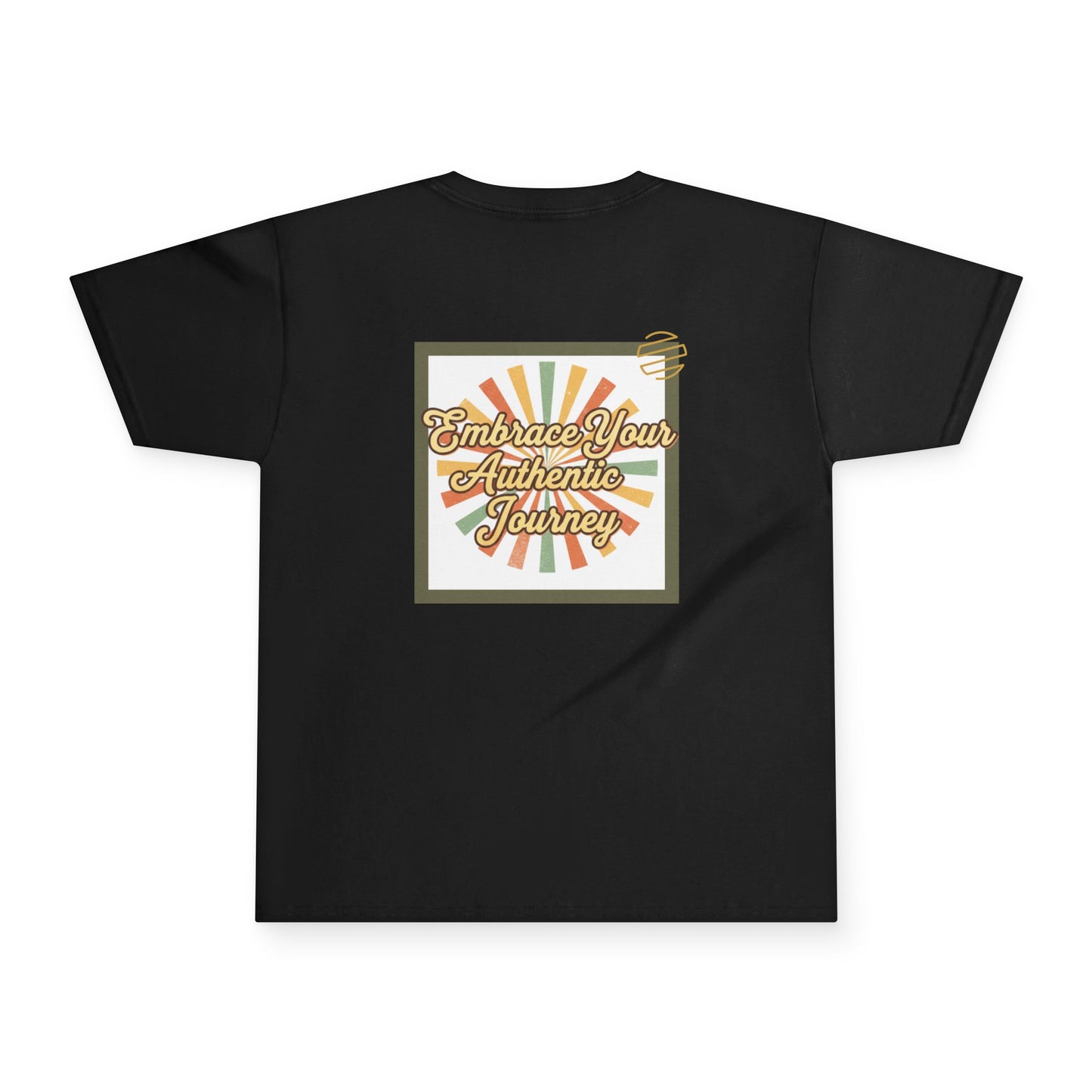 Youth Tee — "Embrace Your Authentic Journey" Retro Graphic